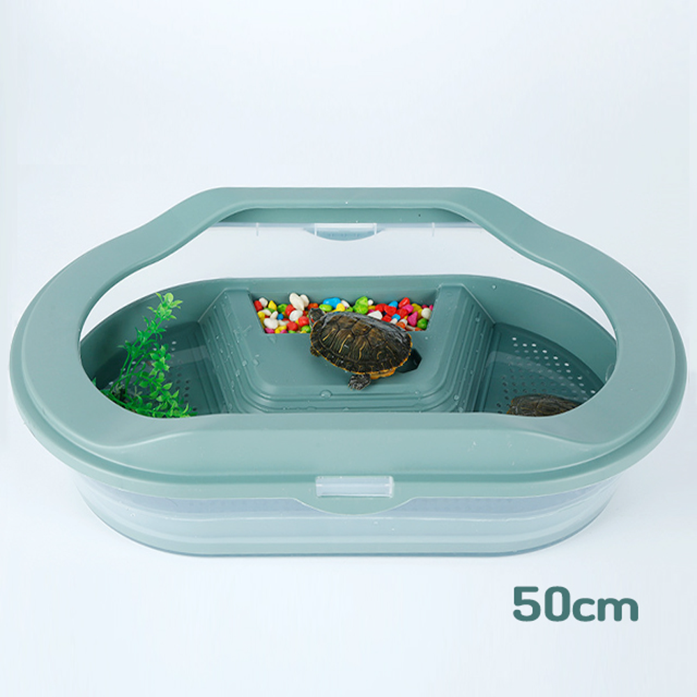 고운물 개방형 분리식 2층 거북이 전용어항 (50cm~)
