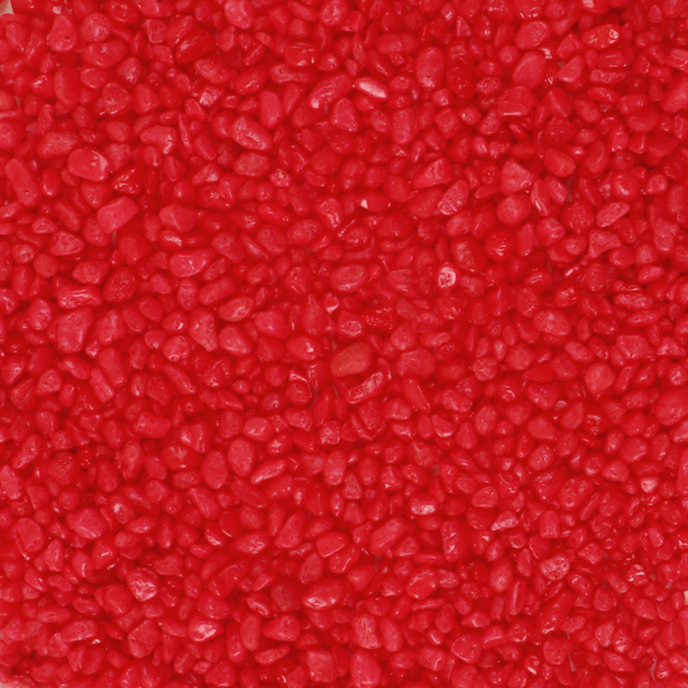 미미네스톤 칼라샌드 빨강색 200g (어항바닥재)