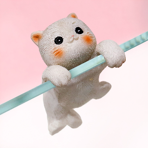 미미네아쿠아 수조 걸이식 피규어 - 매달린 고양이