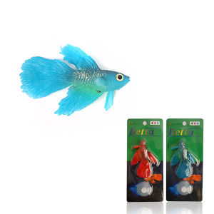 형광 인조베타 (블루) - 인공물고기 어항장식