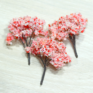 미니어처 나무 시리즈 벚꽃나무 3개