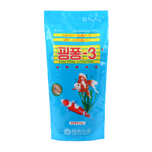 핑퐁-3 170g 1박스(50개) - 금붕어사료 금붕어밥