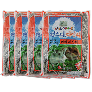 재롱이 해바라기씨 400g x 4개 (햄스터사료 간식)