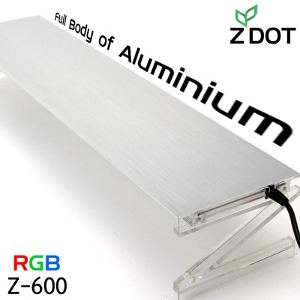 ZDOT 지닷 슬림 LED 조명 Z-600 RGB (실버)