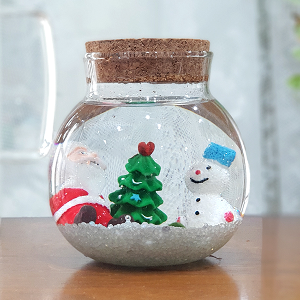 [가정의달선물] 마리모 키우기 원형 메리크리스마스 세트